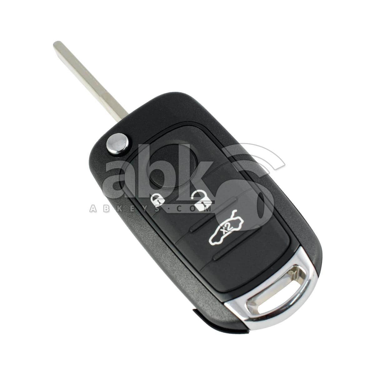 Fiat Egea 500X 2015+ Flip Remote Cover 3Buttons SIP22 - ABK-4620 - ABKEYS.COM