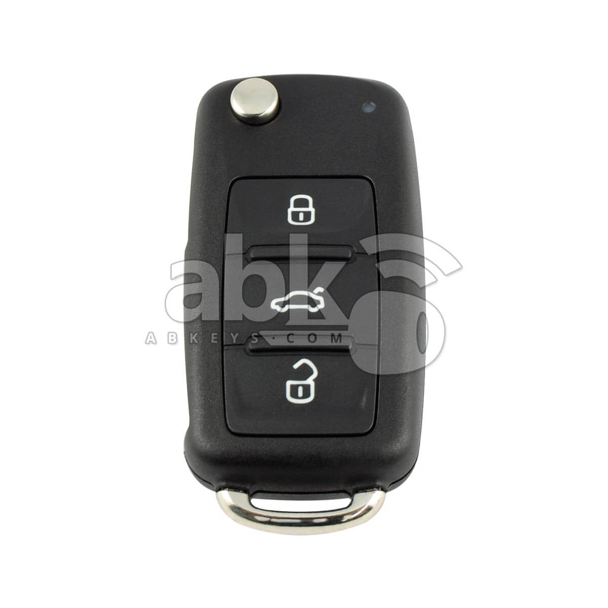 Genuine Skoda Fabia Rapid Superb Yeti 2012+ Flip Remote 3Buttons 3T0 837 202 L 433MHz   ABK 4625  