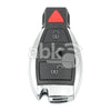 Xhorse VVDI Mercedes Benz Smart Key 3buttons 315MHz - 433MHz Adjustable - ABK-4630-3BP - ABKEYS.COM