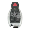 Xhorse VVDI Mercedes Benz Smart Key 4buttons 315MHz - 433MHz Adjustable - ABK-4630-4B - ABKEYS.COM