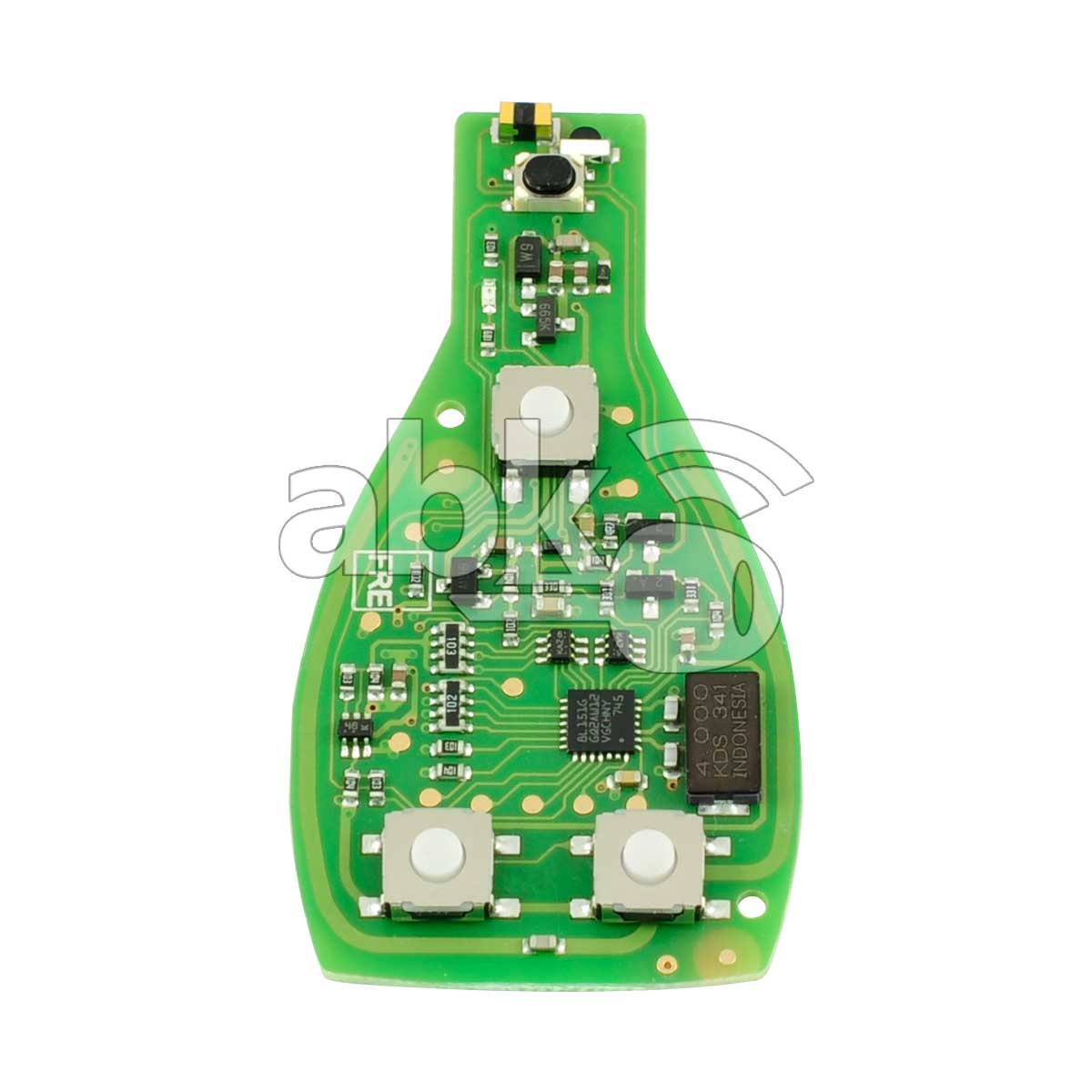 Xhorse VVDI Mercedes Benz Smart Key 4buttons 315MHz   433MHz Adjustable   ABK 4630 4B   ABKEYS