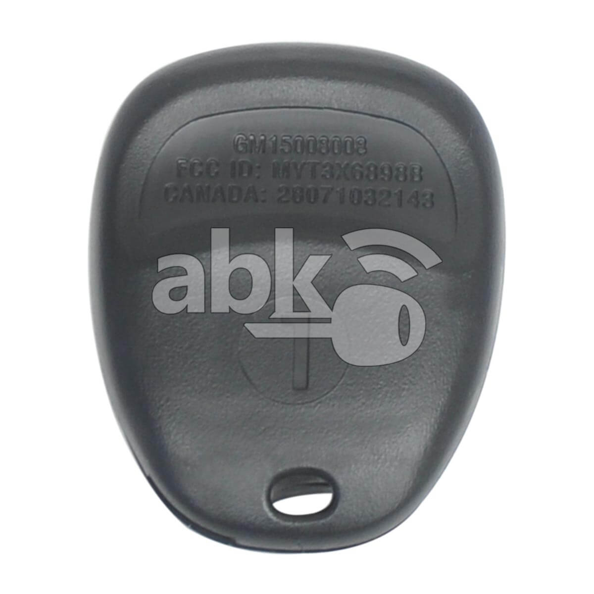 Genuine Chevrolet Trailblazer Envoy 2002+ Remote Control 3Buttons 15008008 315MHz MYT3X6898B -