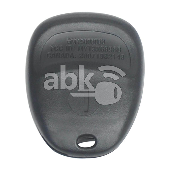 Genuine Chevrolet Trailblazer Envoy 2002+ Remote Control 3Buttons 15008008 315MHz MYT3X6898B -