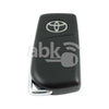 Genuine Toyota 2013+ Flip Remote 2Buttons 12BFR-01 433MHz - ABK-4643 - ABKEYS.COM