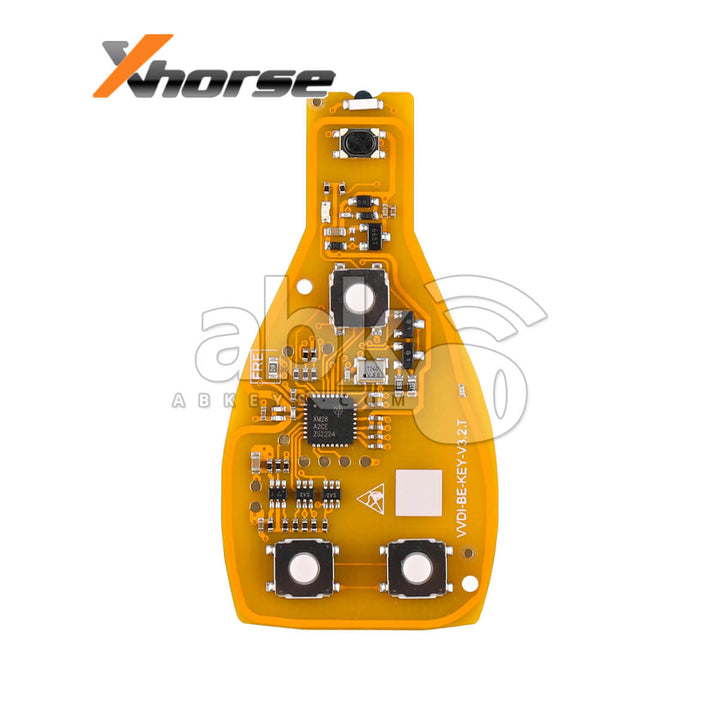 Xhorse VVDI Mercedes Benz Smart Key 4Buttons 315MHz - 433MHz Adjustable Without Points - ABK-4657 -