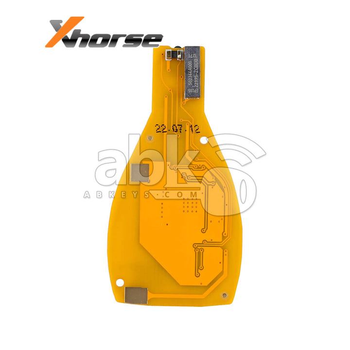 Xhorse VVDI Mercedes Benz Smart Key 4Buttons 315MHz - 433MHz Adjustable Without Points - ABK-4657 -