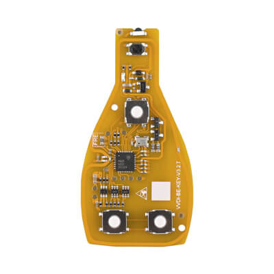Xhorse VVDI Mercedes Benz Smart Key 4Buttons 315MHz - 433MHz Adjustable Without Points - ABK-4657 -