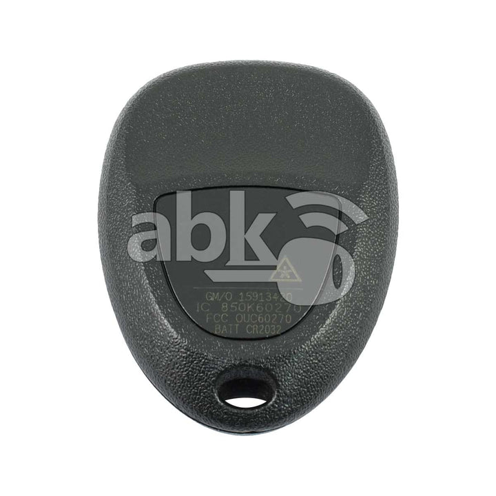 Gmc Sierra Acadia Chevrolet Silverado Captiva 2007+ Remote Control 3Buttons 22936099 315MHz OUC60270