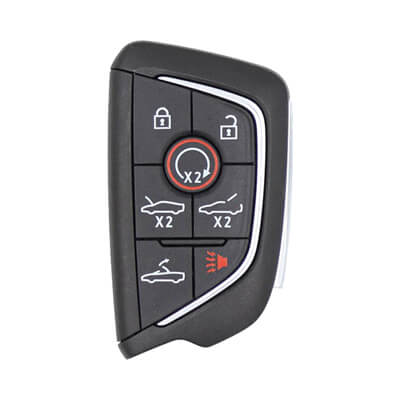 Genuine Chevrolet Corvette 2020+ Smart Key 7Buttons 13538852 433MHz YG0G20TB1 - ABK-4666 -