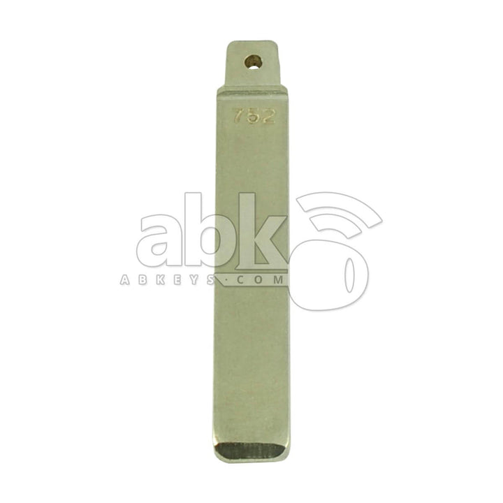 Genuine Hyundai Kona 2017+ Flip Remote Key Blade 81996-J9000 - ABK-4671 - ABKEYS.COM