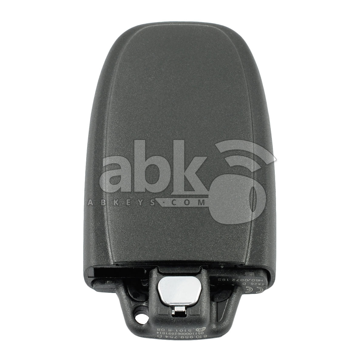 Genuine Audi A4 A5 A6 A8 Q5 BCM2 2008+ Smart Key 3Buttons 4G0 959 754 F 433MHz Keyless Go   ABK 4676