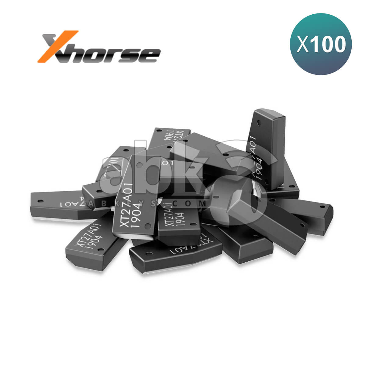 Xhorse VVDI Super Chip 100Pcs Bundle XT27A01 XT27A66 Clonable Transponder Chip For ID46 4D 8C 8A 47