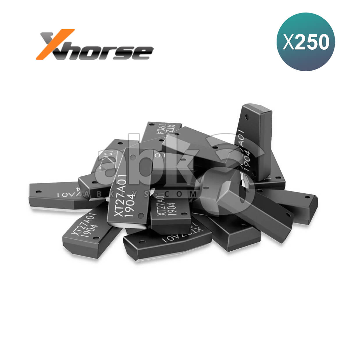 Xhorse VVDI Super Chip 250Pcs Bundle XT27A01 XT27A66 Clonable Transponder Chip For ID46 4D 8C 8A 47
