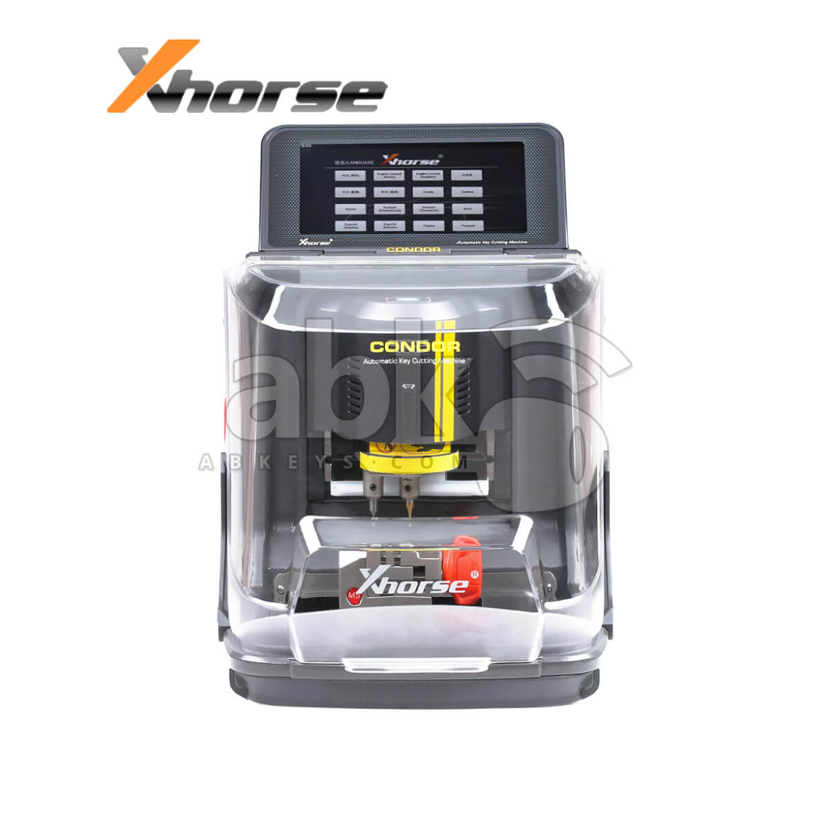 Sep SALE] Xhorse Condor XC-Mini Plus II Key Cutting Machine And Key Reader XDKP00GL