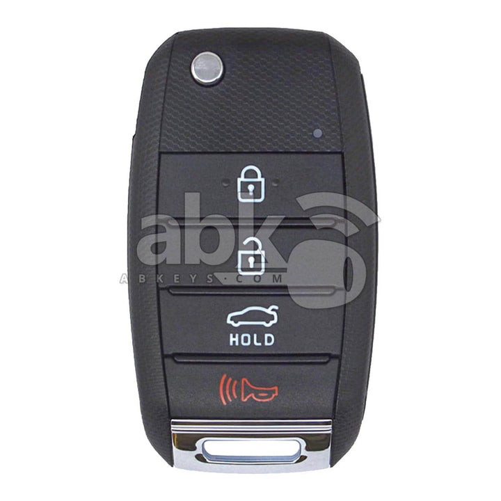 Genuine Kia Optima 2016+ Flip Remote 4Buttons 95430-D4010 95430-D4000 433MHz SY5JFRGE04 - ABK-4730 -