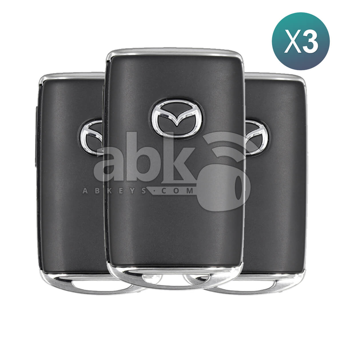 Genuine Mazda 3 2016+ Smart Key 3Pcs Bundle 2Buttons BCYK-67-5DY 433MHz SKE11E-01 - ABK-4737-OFF3 -