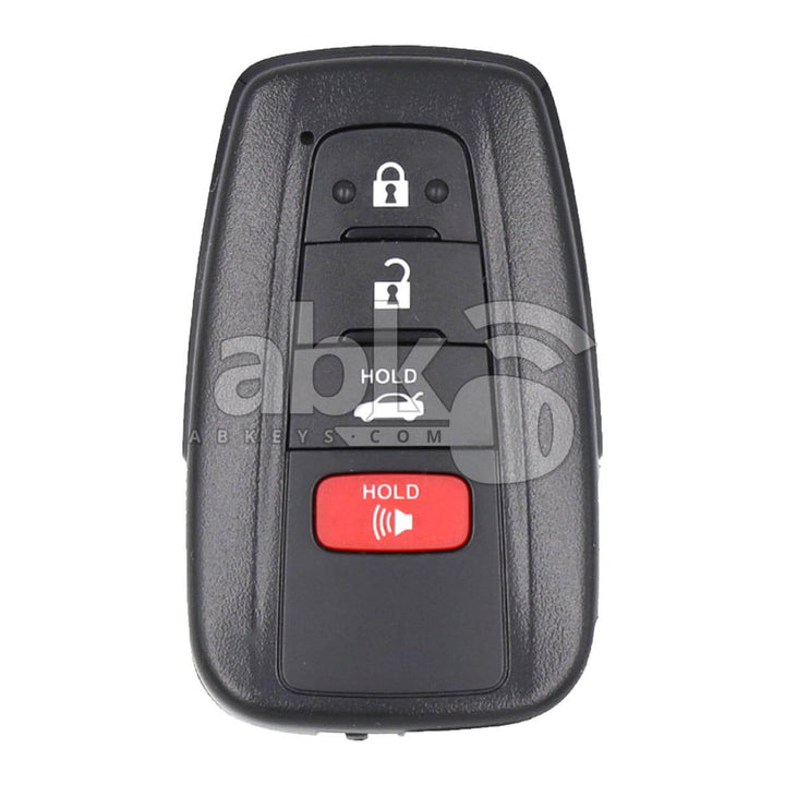 Genuine Toyota Corolla 2019+ Smart Key 4Buttons 8990H-02030 8990H-12010 315MHz HYQ14FBN - ABK-4739 -