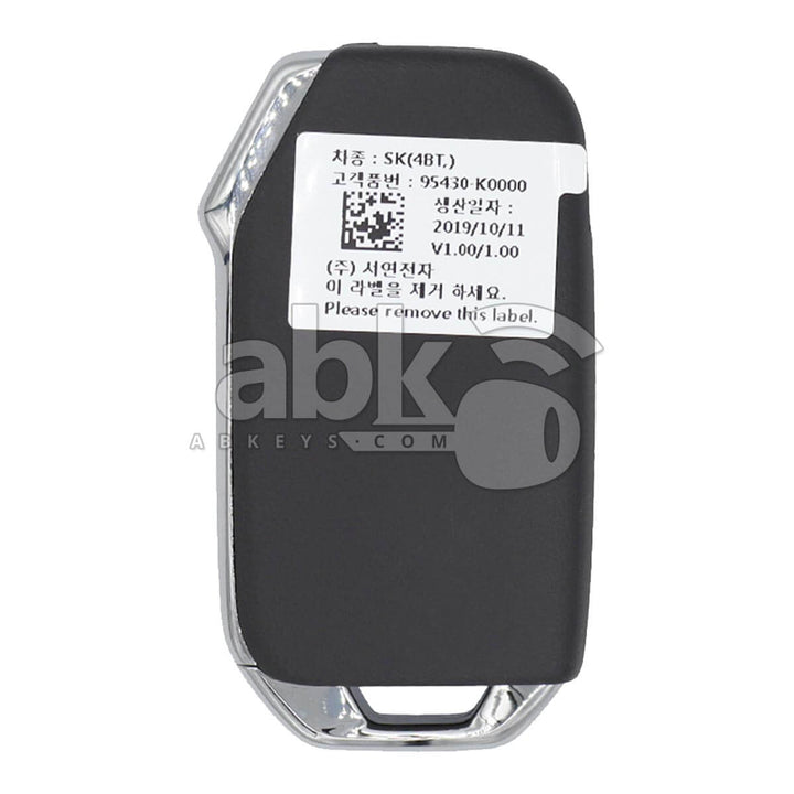 Genuine Kia Soul 2019+ Flip Remote 4Buttons 95430-K0000 433MHz SY5SKRGE04 - ABK-4740 - ABKEYS.COM