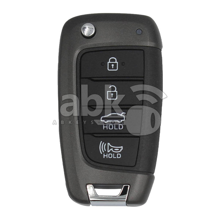 Genuine Hyundai Sonata 2019+ Flip Remote 4Buttons 95430-L1000 433MHz TQ8-RKE-4F40 - ABK-4749 -