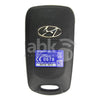 Genuine Hyundai Veloster 2011+ Flip Remote 3Buttons 95430-2V000 95430-2V001 433MHz SEKS-AM08FTX -
