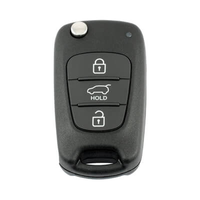 Genuine Hyundai Veloster 2011-2018 Flip Remote, 3Buttons 95430-2V000 433MHz, SEKS-AM08FTX