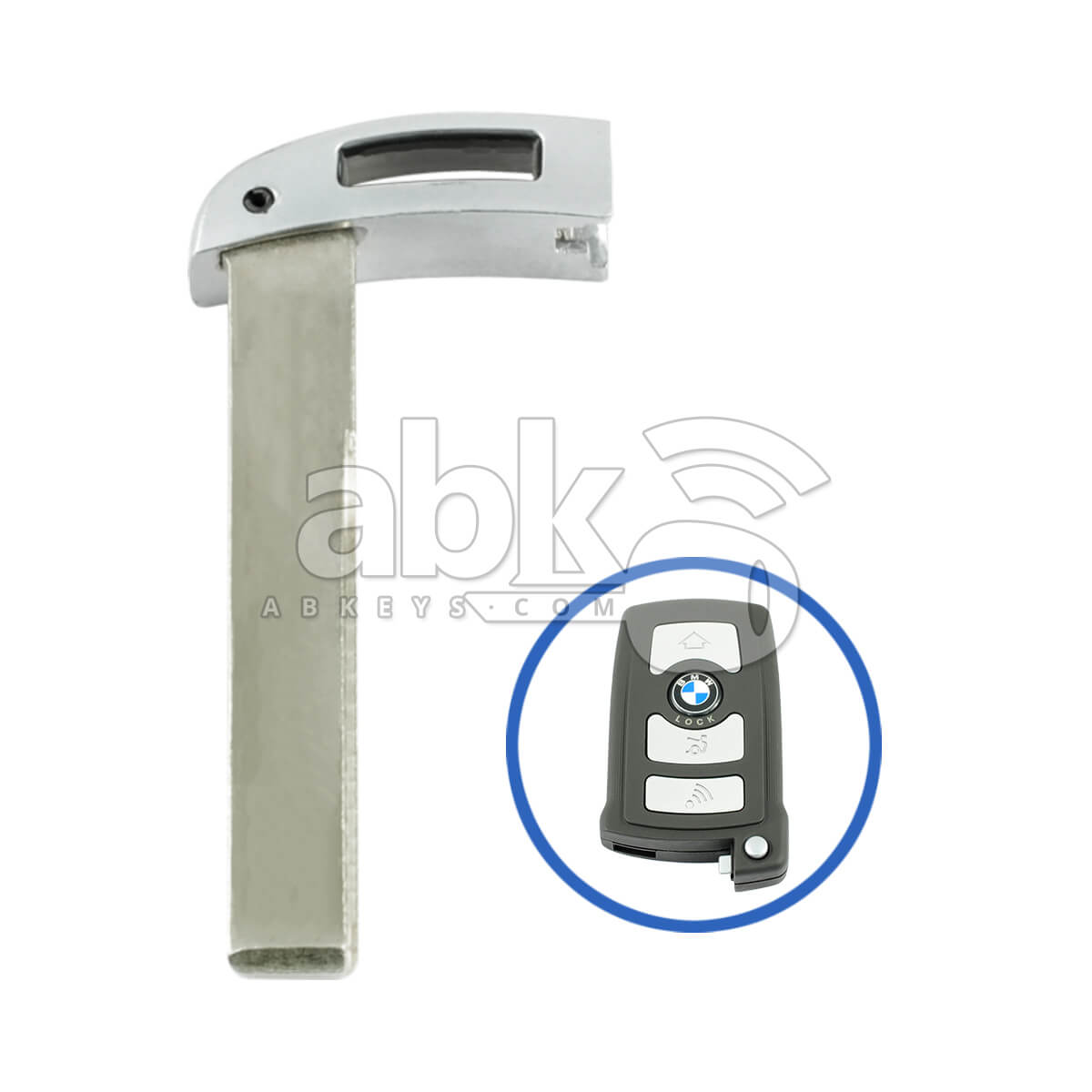 Bmw 7 Series 2002+ Smart Key Blade HU92 - ABK-476 - ABKEYS.COM