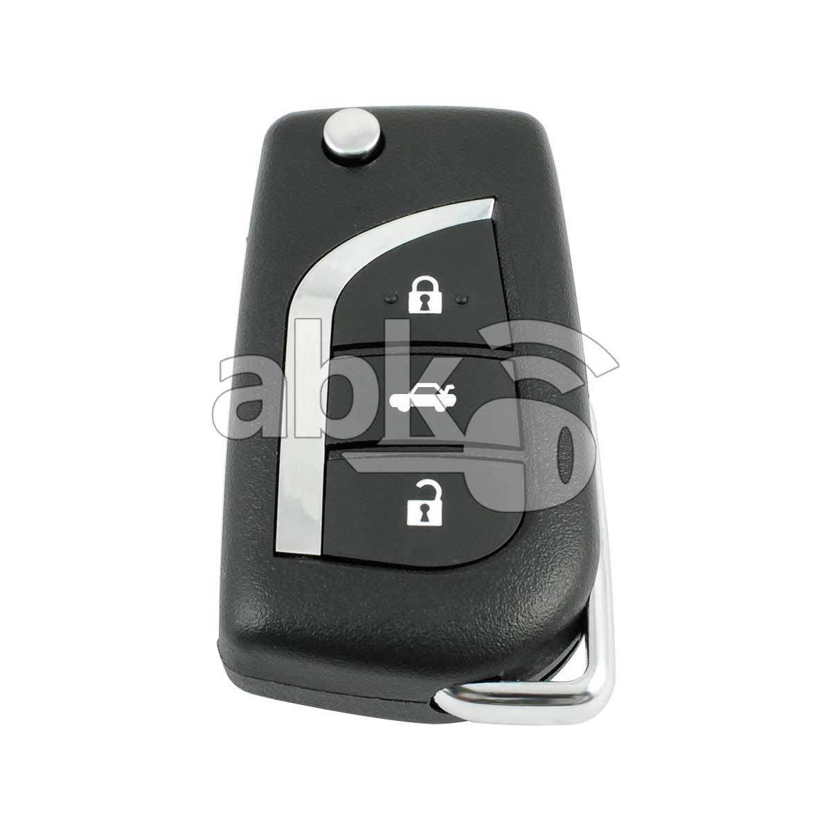 Genuine Toyota 2013+ Flip Remote 3Buttons 314MHz TOY48   ABK 4787   ABKEYS