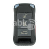 Porsche Cayenne 2003+ Flip Remote 3Buttons KR55WK45032 433MHz HU66 7L5 959 753 BJ Keyless Go - 