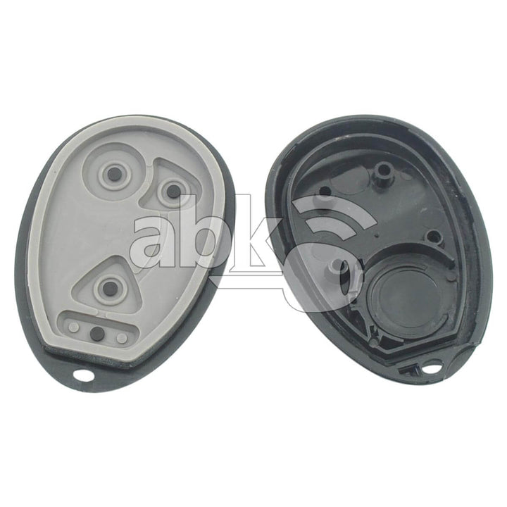 Chevrolet Gmc Pontiac 2002+ Remote Control Cover 2/4Buttons - ABK-482 - ABKEYS.COM