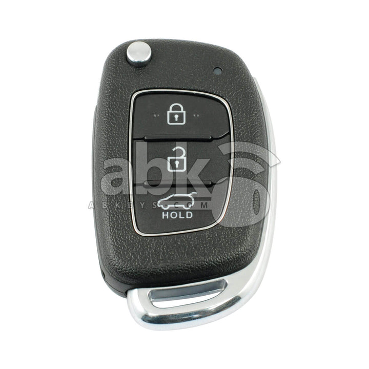 Genuine Hyundai Ioniq 2019+ Flip Remote 3Buttons 95430-G2110 433MHz SVI-AERGE03 - ABK-4834 -
