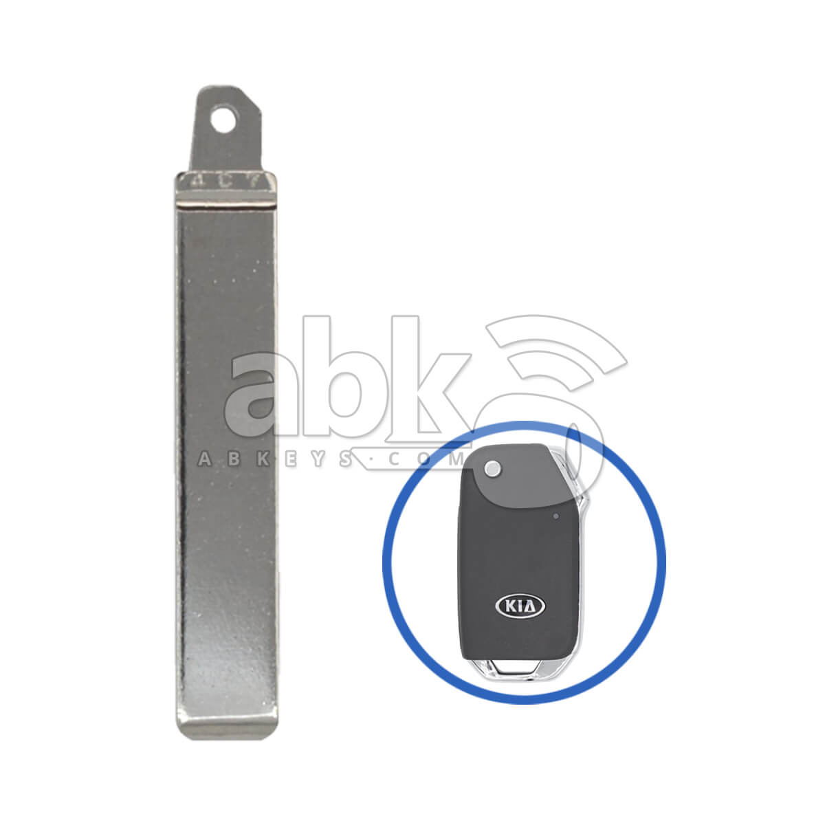 Genuine Kia Niro 2016+ Flip Remote Key Blade 81996 G5010 KIA9TE   ABK 4838   ABKEYS