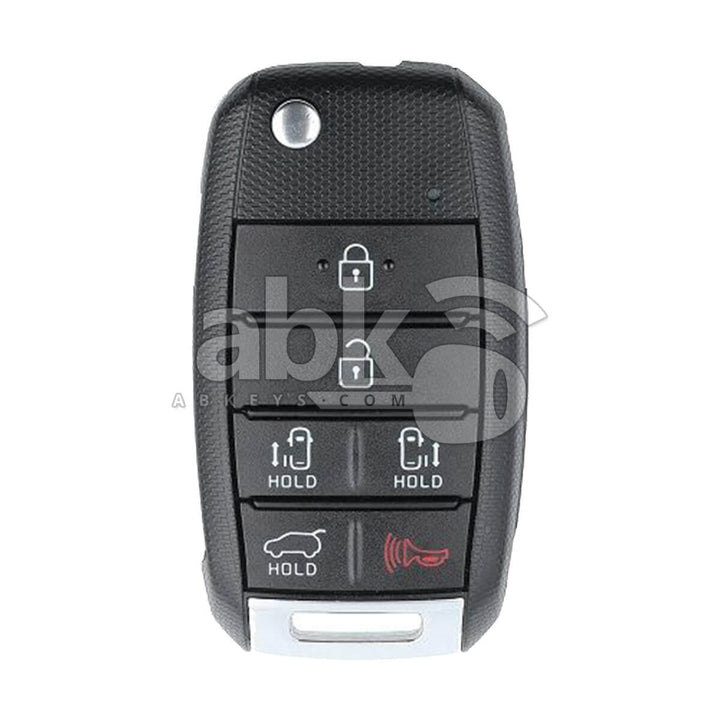 Genuine Kia Sedona 2015+ Flip Remote 6Buttons 95430-A9300 433MHz TQ8-RKE-4F21 - ABK-4840 -