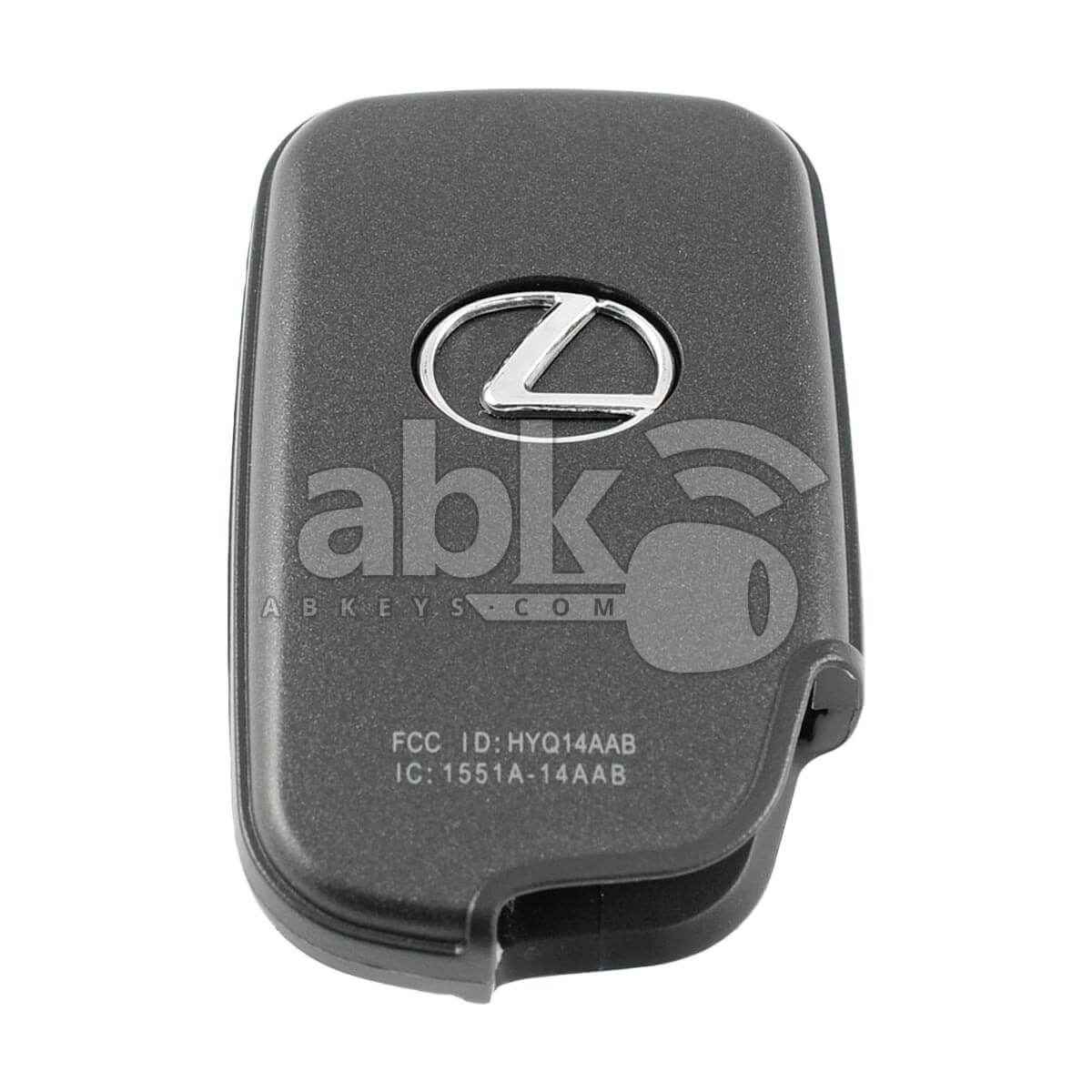 Lexus LX570 2009+ Smart Key 4Buttons 89904-60121 89904-60852 433MHz B74EA P1 98 - ABK-486 -