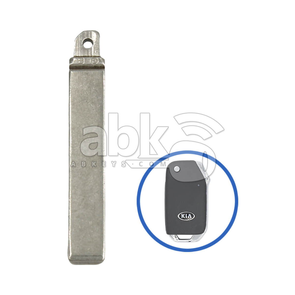 Genuine Kia Soul 2019+ Flip Remote Key Blade 81996 K0000 KIA9TE   ABK 4872   ABKEYS
