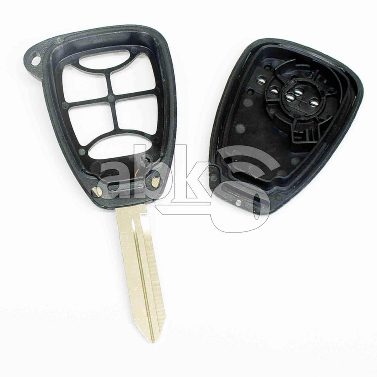 Jeep Chrysler Dodge 2005+ Key Head Remote Cover 6Buttons CY22 - ABK-488 - ABKEYS.COM