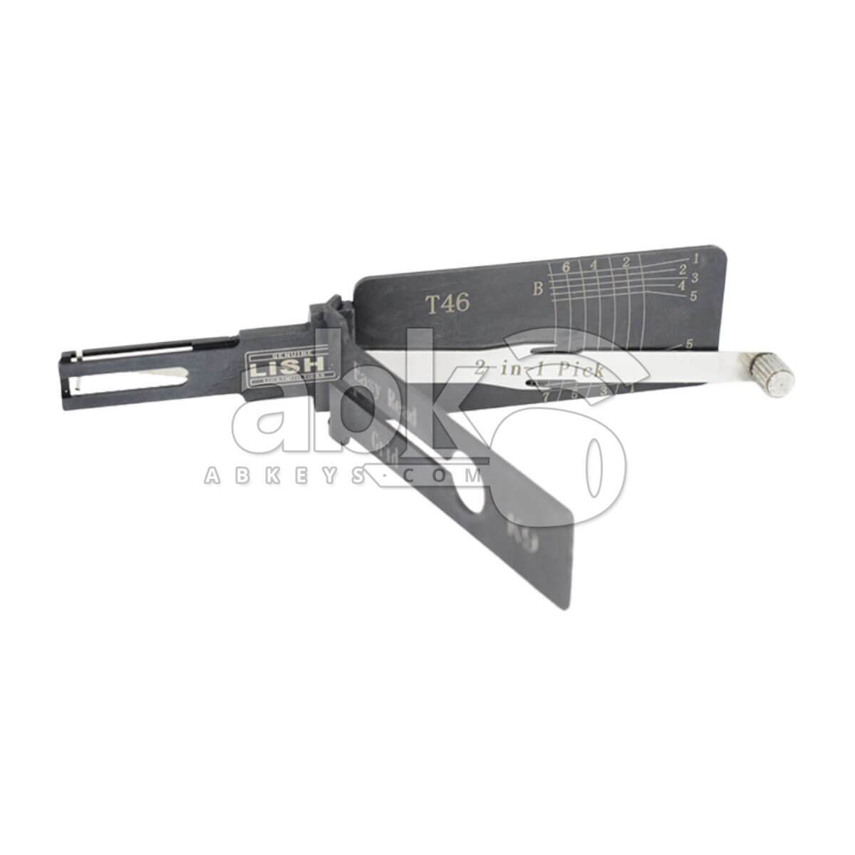 Genuine Lishi T3 2-in-1 Pick / Decoder For Kia Lishi Tool T46-K9-2IN1 - ABK-4898 - ABKEYS.COM
