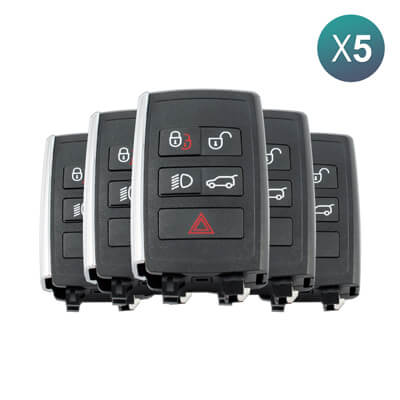 Range Rover Sport, Vogue, Evoque 2010+ Clé Intelligente, 5Boutons, 315MHz, KOBJTF10A 5 pièces Lot