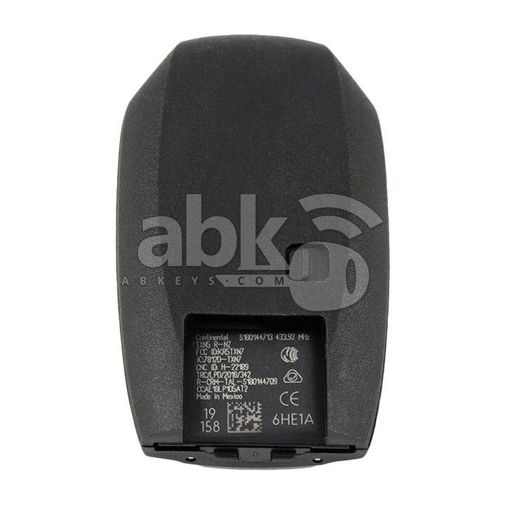 Genuine Infiniti Q50 Q60 2019+ Smart Key 4Buttons 285E3-6HE1A 433MHz KR5TXN7 - ABK-4917 - ABKEYS.COM