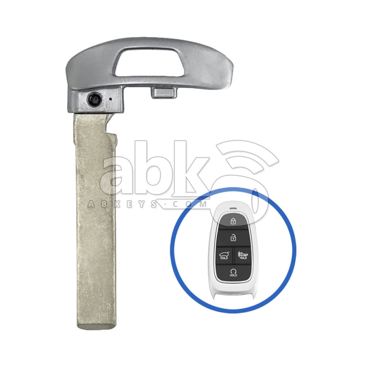 Hyundai Santa Fe 2020+ Smart Key Blade 81996-S1030 HU134 - ABK-4923 - ABKEYS.COM