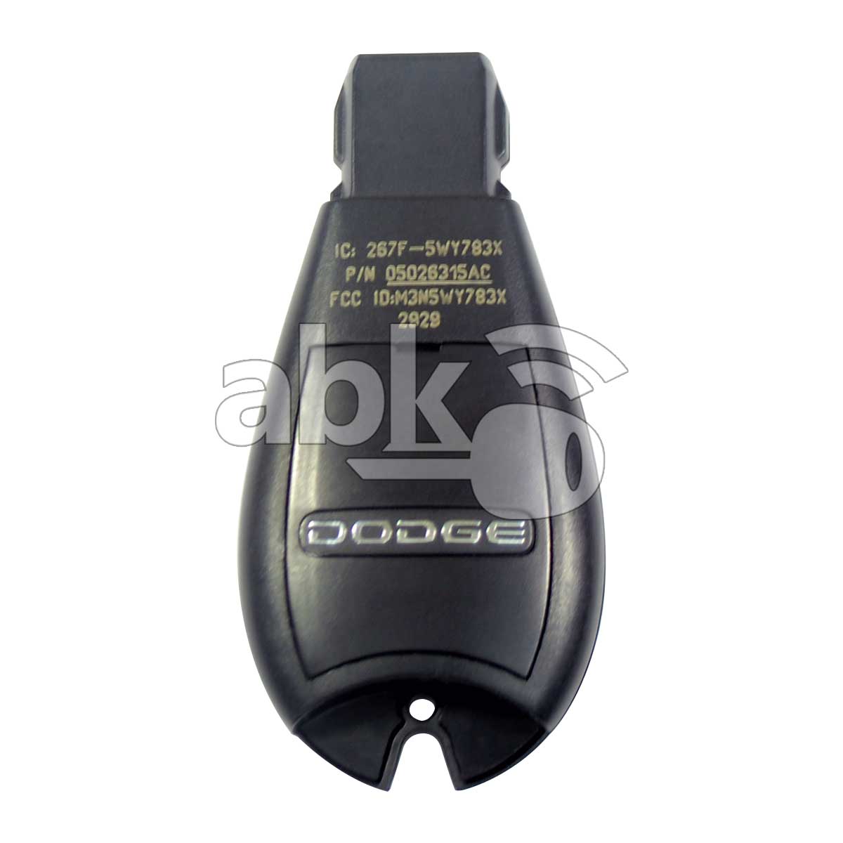 Genuine Dodge Charger Challenger Magnum 2008+ Fobik Key 4Buttons M3N5WY783X 433MHz 05026315AC - 