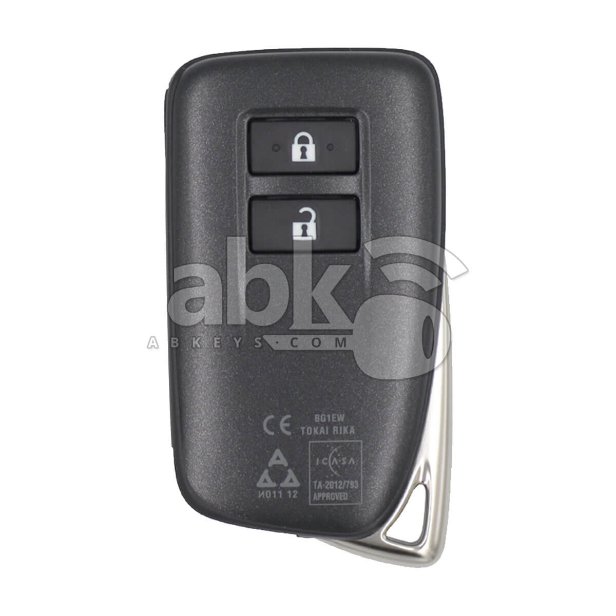 Genuine Lexus NX 2015+ Smart Key 2Buttons 89904-78780 433MHz BG1EW P1 A8 - ABK-4931 - ABKEYS.COM