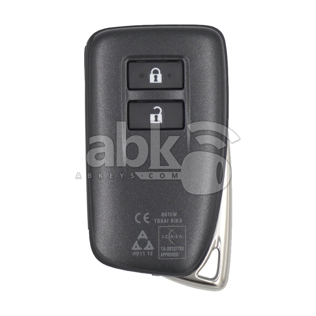 Genuine Lexus NX 2015+ Smart Key 2Buttons BG1EW P1 A8 433MHz 89904-78780 - ABK-4931 - ABKEYS.COM