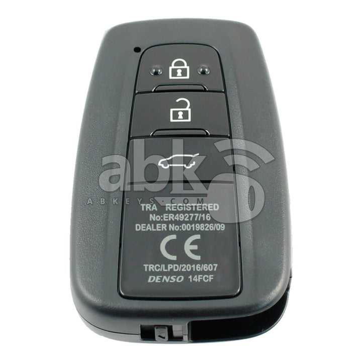 Genuine Toyota Land Cruiser 2018+ Smart Key 3Buttons 89904-60L80 89904-60L60 433MHz 14FCF P1 A8 -