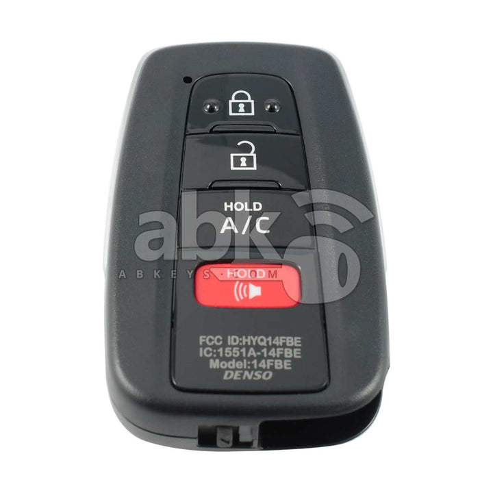 Genuine Toyota Prius 2016+ Smart Key 4Buttons 89904-47460 315MHz HYQ14FBE P1 A9 - ABK-4967 -