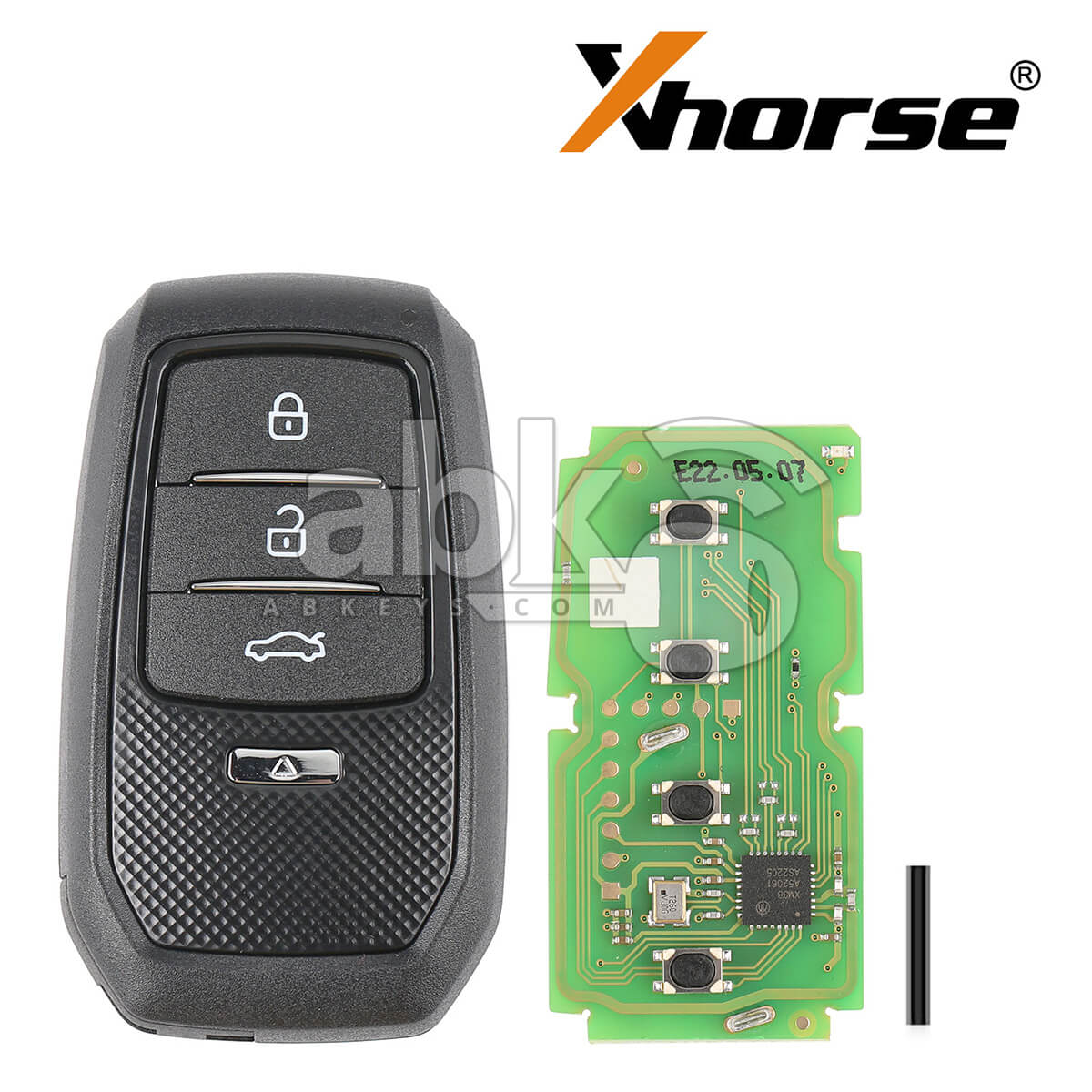 Xhorse Toyota XM38 Smart Key 4Buttons Support 4D 8A 4A All in One With Key Shell XSTO01EN   ABK 5010