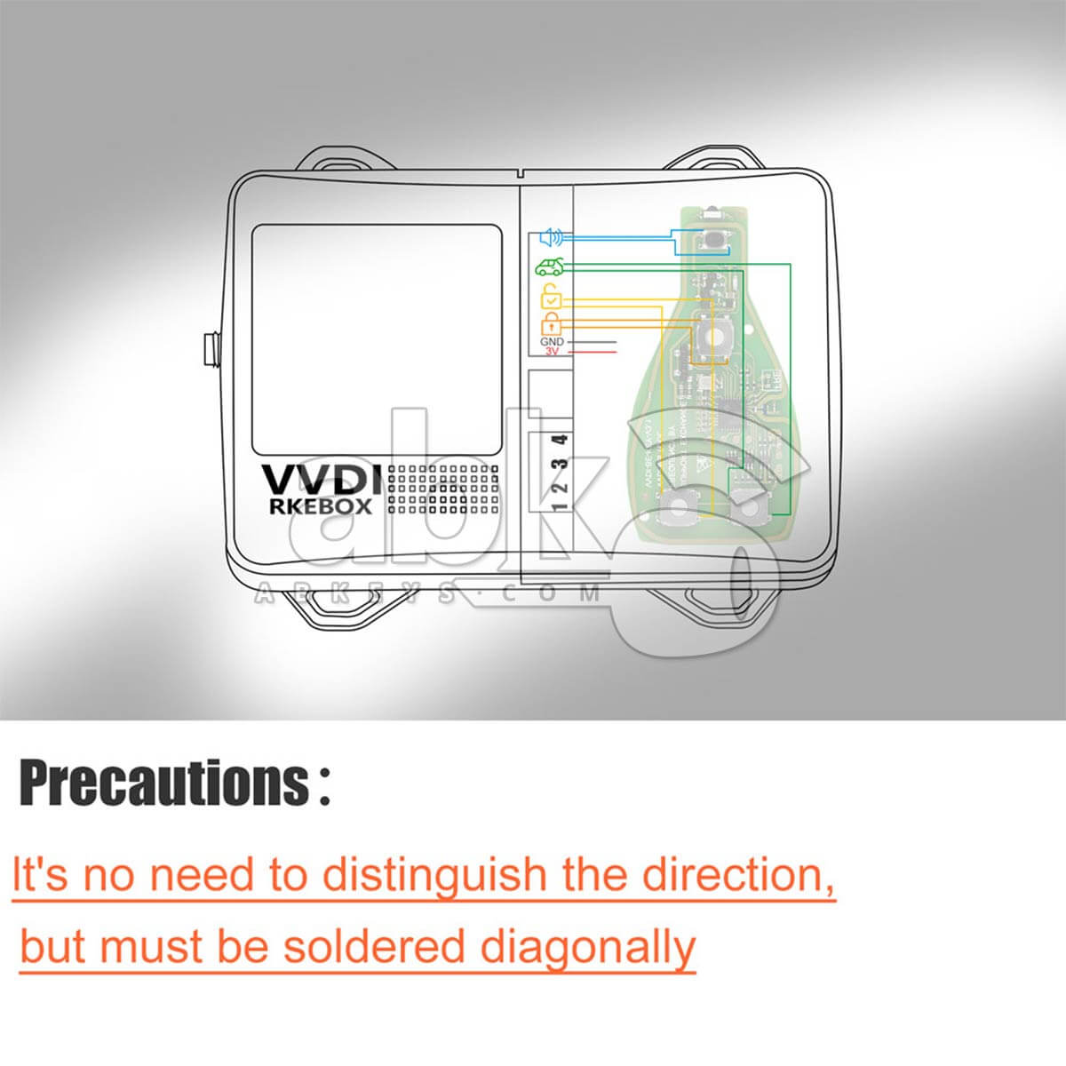Xhorse Smart Key Box Work with Smart Phone XDSKE0EN - ABK-5044 - ABKEYS.COM