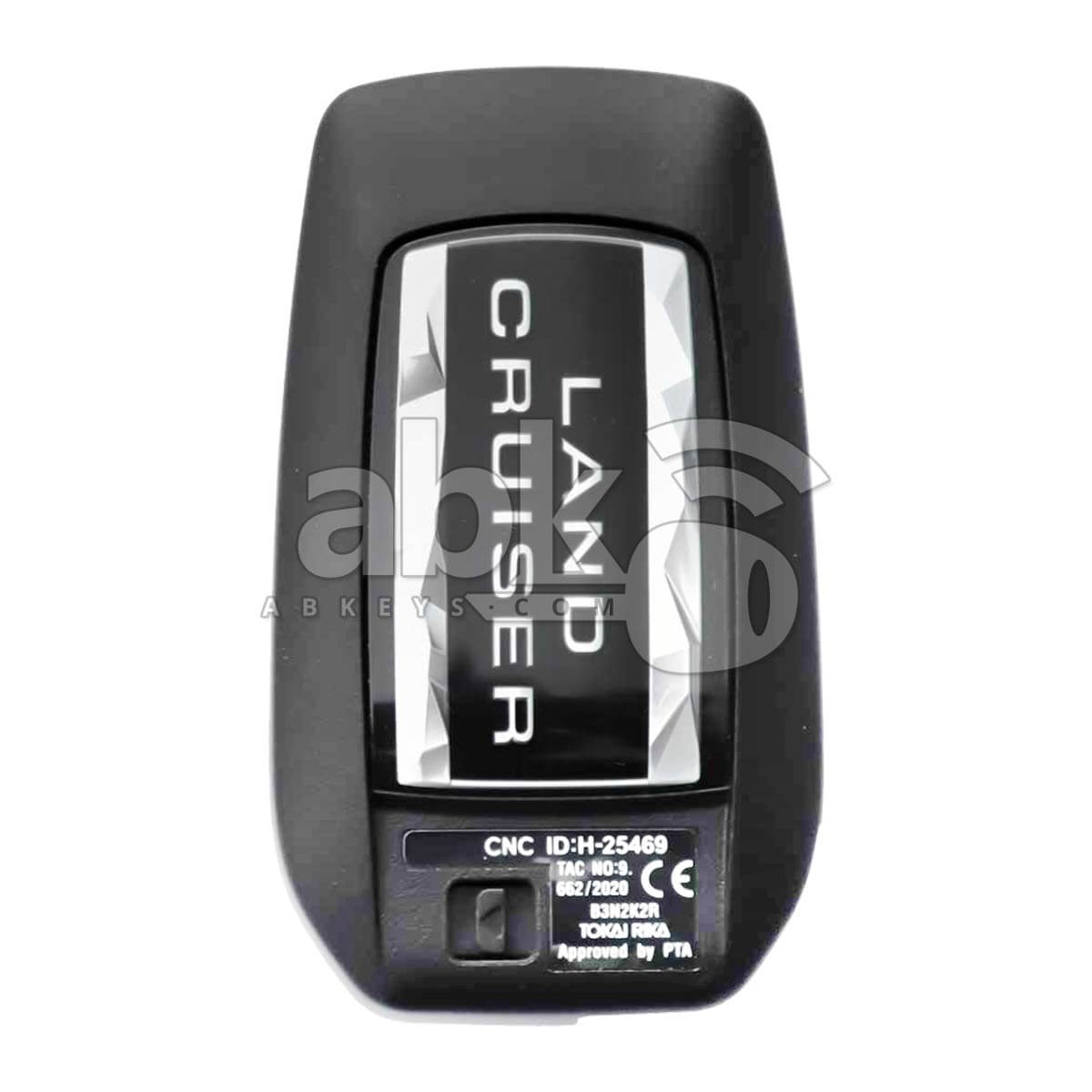 Genuine Toyota Land Cruiser 2021+ Smart Key 4Buttons 8990H-60460 433MHz B3N2K2R - ABK-5076 -