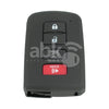 KeyDiy Toyota Smart Key 4Buttons KD Smart Key 8A Chip TB01 - ABK-5092-4B2 - ABKEYS.COM