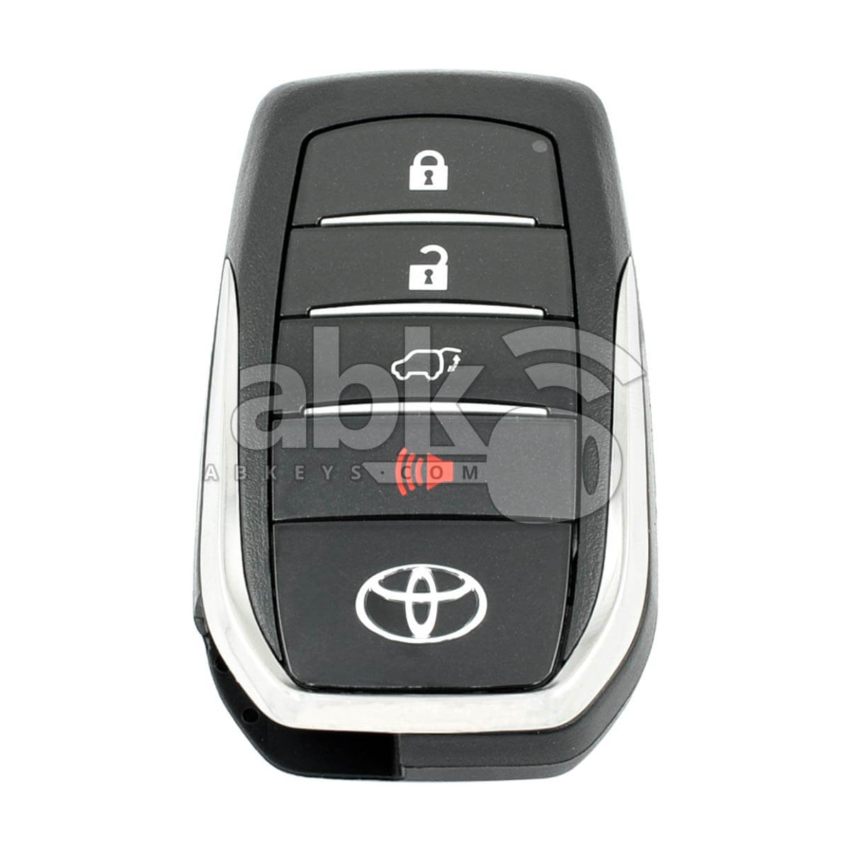 KeyDiy Toyota Smart Key 4Buttons KD Smart Key 8A Chip TB01   ABK 5092 4B3   ABKEYS