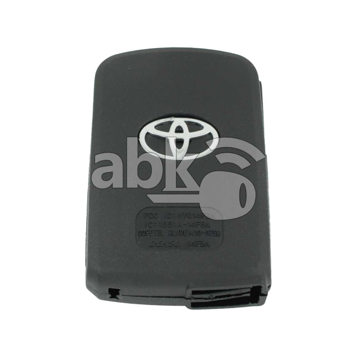 KeyDiy Toyota Smart Key 4Buttons KD Smart Key 8A Chip TB01   ABK 5092 4B   ABKEYS